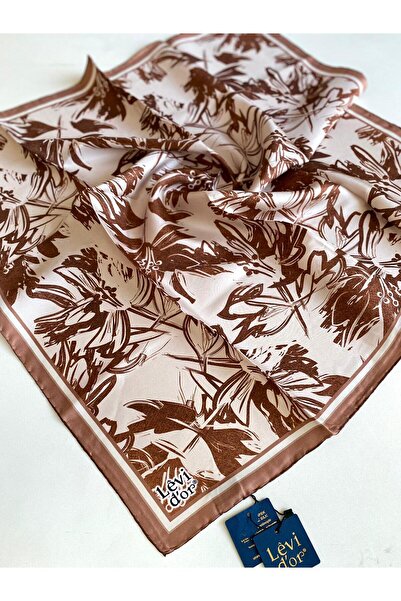 Levidor Μεταξωτό μαντήλι Tivil 4091 - 11 Μικτό σχέδιο ροζ