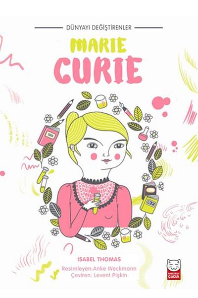 Karma Kitaplar Who Changed the World by Marie Curie Red Cat Children's Book