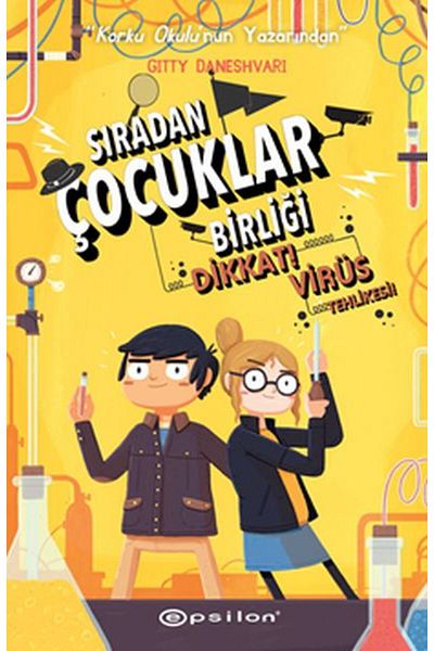Nan Kitap Ordinary Children's Union 2 - Attention! Virus Danger! Epsilon Broadcasts Book (with Protection Bag)