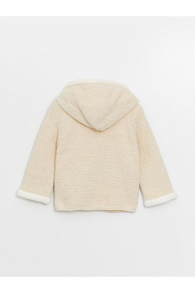 LC Waikiki Lcw Kids Hooded Knitwear Girl's Cardigan