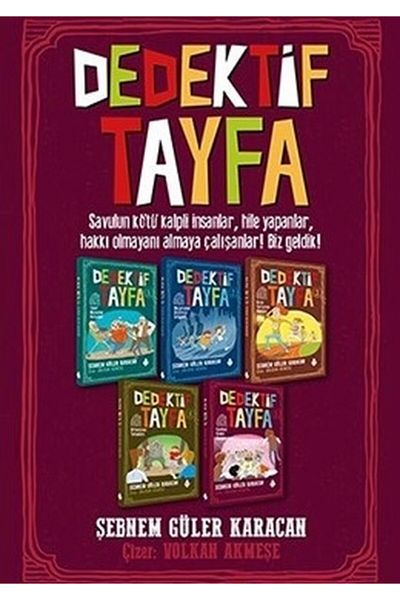 Karma Kitaplar Detective Tayfa Set (5 Books) Ladybug Publications Book