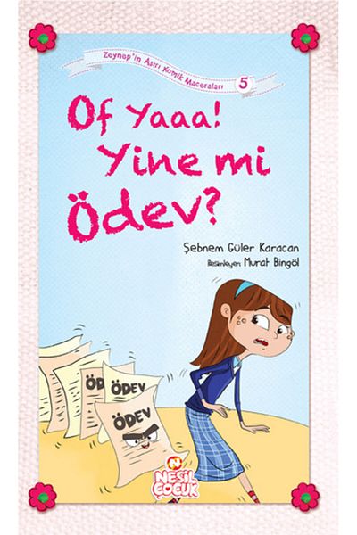 Karma Kitaplar Of Yaaa! Homework Again? Generation Child Book (with Protection Bag)