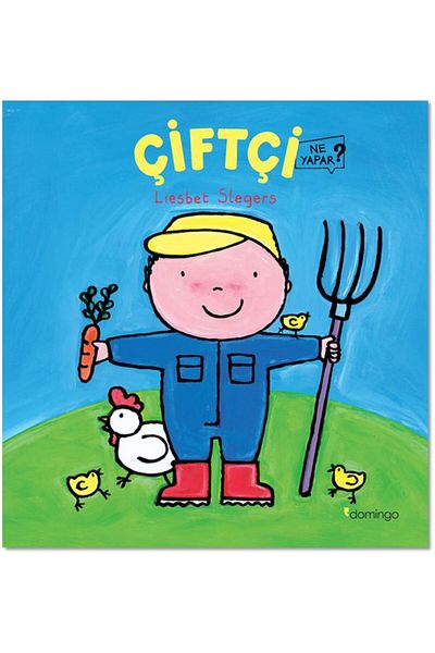Karma Kitaplar What Does the Farmer Do? Domingo Publishing House Book (with Protection Bag)
