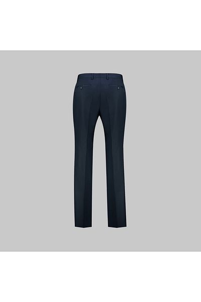 Sarar Woven Fabric Classic Mold Wool Fabric Navy Blue Pant