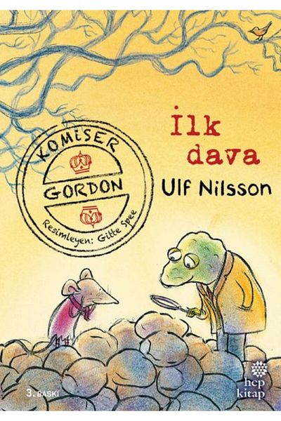 Karma Kitaplar Commissor Gordon First Case All Book Book (with Protection Bag)