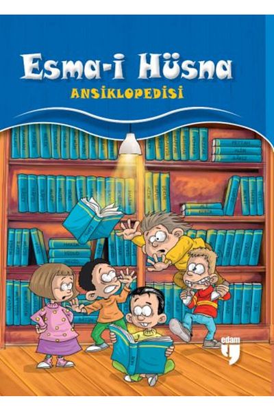 Karma Kitaplar Encyclopedia of Esma-I Hüsna (Hardcover) Edam Publications (with Protection Bag)