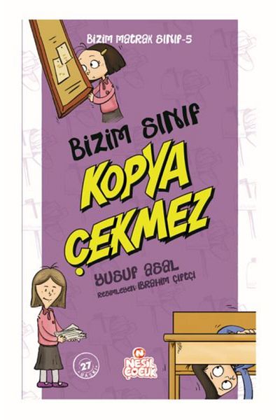 Karma Kitaplar Our Matrak Classroom Series 5 - Our Classroom Copy-Proof Generation Children's Book (with Protection Bag)