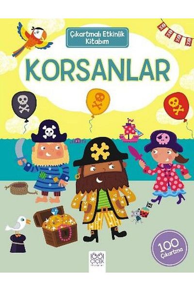 Karma Kitaplar My Activity Book for Pirates with Stickers