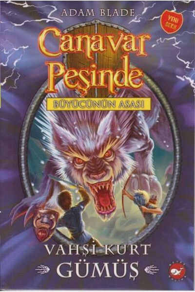 Nan Kitap Monster Pursuit 52 - Wild Wolf Silver White Whale Publications Book (with Protection Bag)