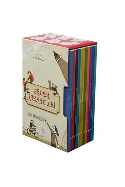 Karma Kitaplar Virtue Stories (12 Sets) Generation Children's Book (with Protection Bag)