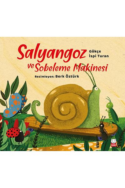 Karma Kitaplar Snail and Sobering Machine Red Cat Children's Book