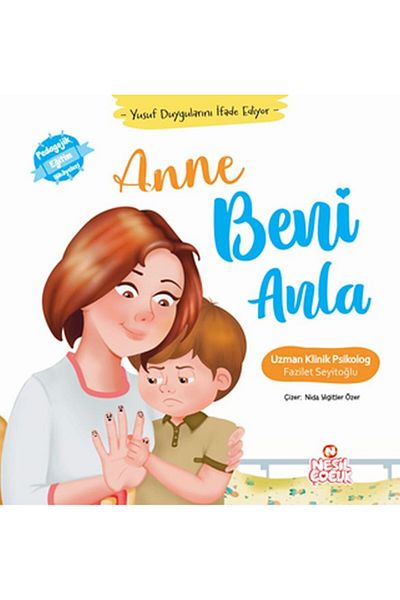 Karma Kitaplar Yusuf Expresses His Feelings - Mother Understand Me Generation Children's Book (with Protection Bag)