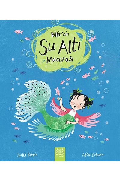 Karma Kitaplar Billie's Underwater Adventure 1001 Floral Books Book