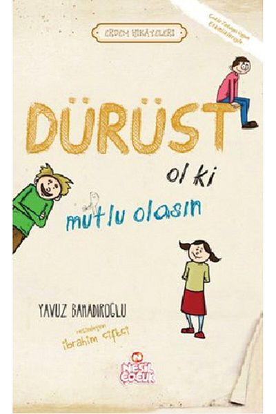 Karma Kitaplar Be Honest May You Be Happy Generation Children's Book (with Protection Bag)