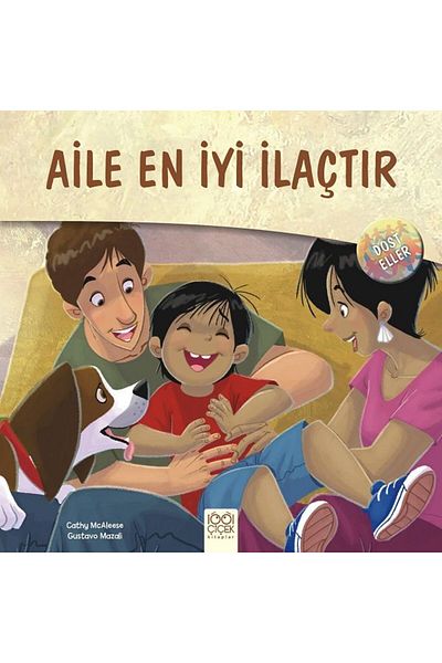 Karma Kitaplar Friendly Hands - Family Is the Best Medicine 1001 Flower Books Book