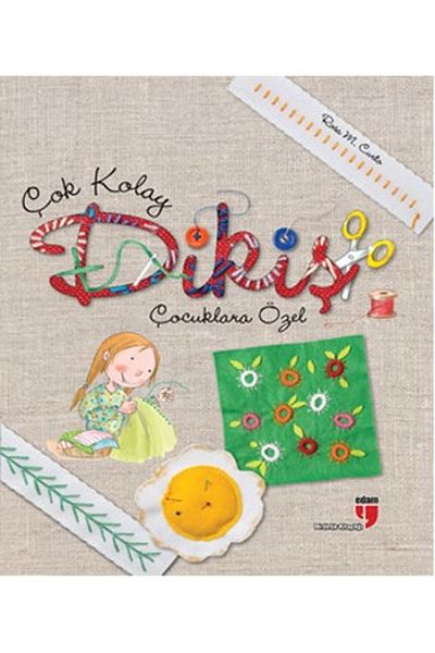 Karma Kitaplar Very Easy Stitch Edam Publications Book (with Protection Bag)