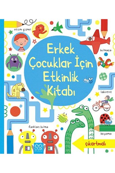 Karma Kitaplar Activity Book for Boys Children