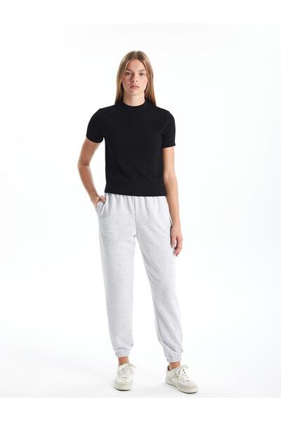 LC Waikiki LCW Vision Women's Straight Jogger Sweatpants with Elastic Waist
