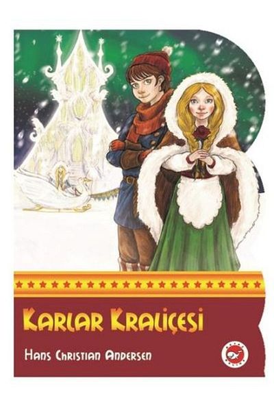 Nan Kitap Snow Queen White Whale Publications Book (with Protection Bag)