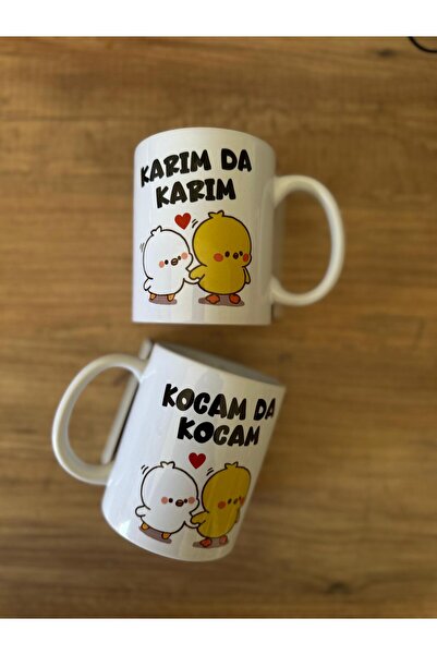 karım da karım kocam da kocam 2 Mug Cups