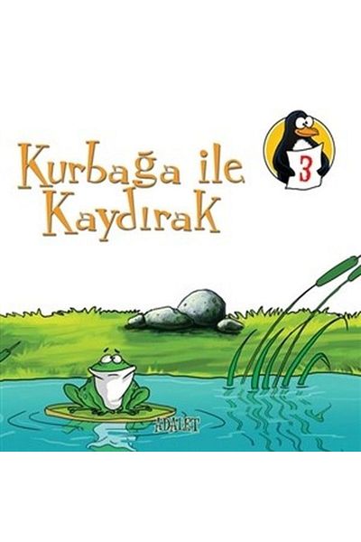 Karma Kitaplar Slide with Frog - Education Stories of Justice Values - 3 Edam Publications Book (with Protection Bag)