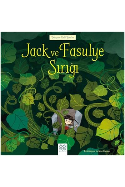 Karma Kitaplar 1001 Flower Books - Jack and Bean Trap World Famous Works