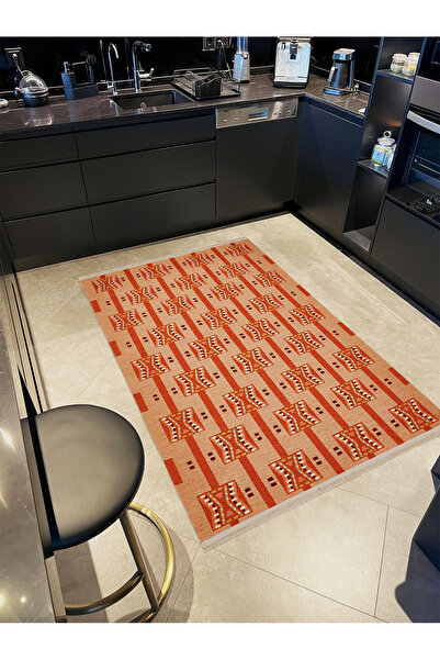 Rugs Modern Halı Συλλογή Paris Χρώμα Πλακιδίων με Γεωμετρικό Μοτίβο Vintage Δ...