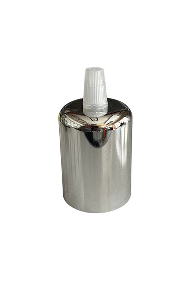 CONANA SilvEr ColorEd LampholdEr Tulip and E27 LampholdEr (2 PiEcEs) Plastic