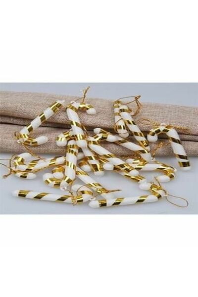 Mini Parti 7 cm Gold Mi?ni? Baston ornamentat pentru petrecerea de Anul Nou -...