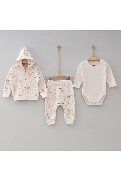 Lullaby Lama Hooded 3-Piece Set