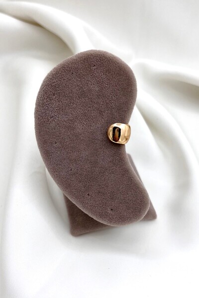 Çelik Çelik Bombeli Kıkırdak Küpe