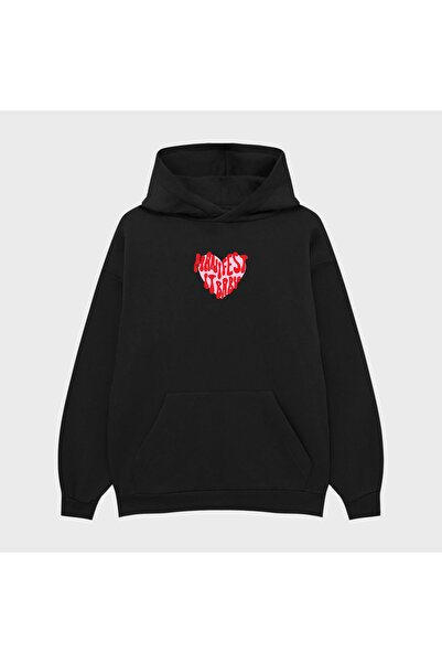 PURE EFFECT Manifest IT Baby Printed Oversize kroj Unisex Sa kapuljačom Dukse...