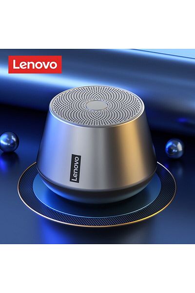 LENOVO مكبر صوت لاسلكي محمول بتقنية البلوتوث من Grey Choice K3 Pro 5.0، ستيريو محيطي، مكبر صوت لاسلكي بتقنية البلوتوث