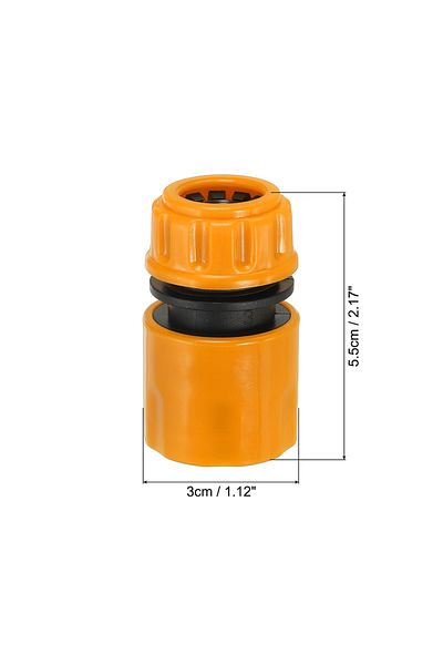 Choice 10pcs Hose Faucet Quick Connector 3/4 & 1/2 Inch Graden Hose Water Tap Threaded Connector Faucet ...