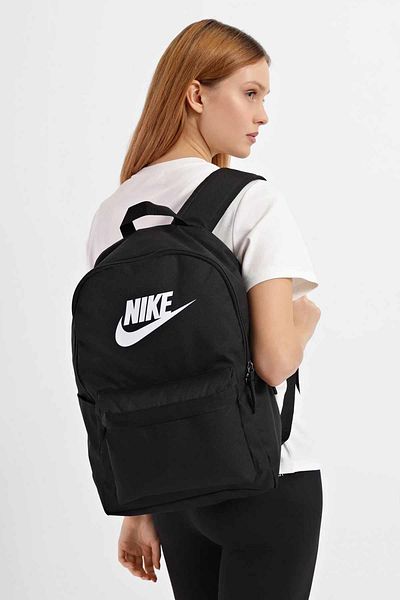 Nike 25 λίτρα. Unisex Σακίδιο πλάτης και Σχολική Τσάντα - 43x30x15 cm Μαύρο