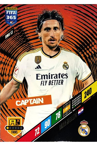 Panini Luka Modric - Panini Captain Cart