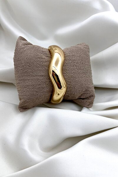 Çelik الصلب موجة التفاصيل أصفاد سوار