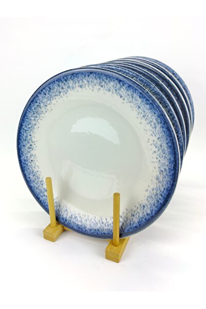 Kütahya Porselen Corendon Serisi 27 Cm NanoCream Servis Tabağı 6 Lı