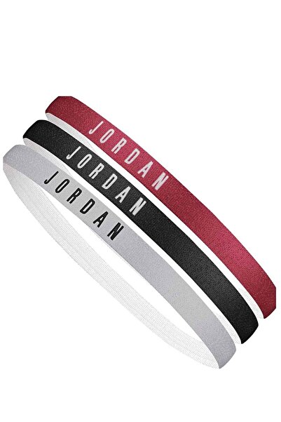 Nike Jordan Headbands 3 Pk Unisex Hair Band J.000.3599.626.os-redhgrey
