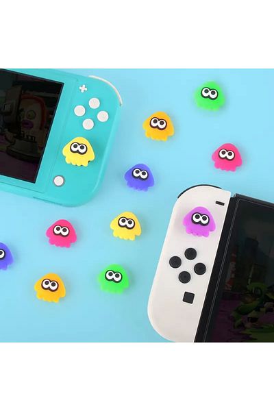 Choice Cute octopus Joycon thumb handle for Switch, Switch OLED, Switch Lite, Nintendo Switch 3D game co...