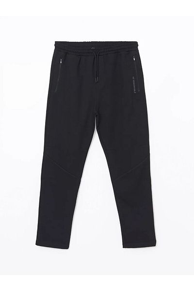 LC Waikiki Ανδρικά φούτερ XSIDE New Black Standard Fit