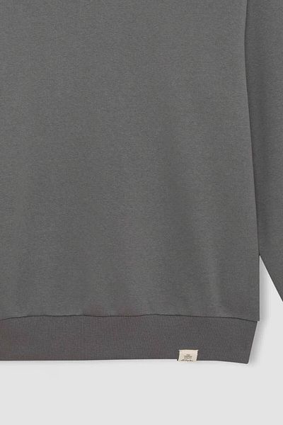 DeFacto Übergroßes, gerades, dickes Basic-Sweatshirt mit Rundhalsausschnitt T5139az24au