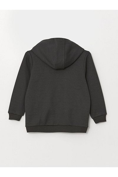 LC Waikiki Lcw Kids Hooded Boy Zippered Sweatshirt
