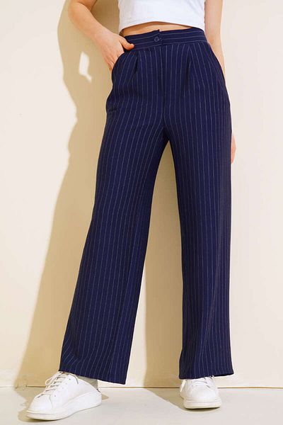 İnfome Striped Palazo Trousers