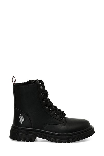 U.S. Polo Assn. Girl's Black Boots - 101885861   4W Trena 4Pr