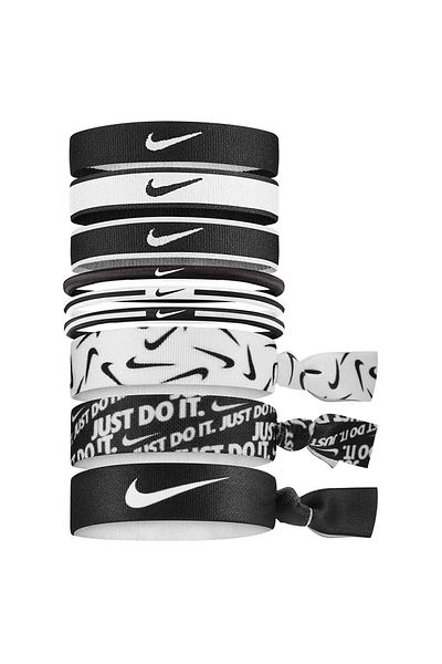Nike Mixed Hairbands 9 Pk Unisex Hair Band N.000.3537.036.os-black