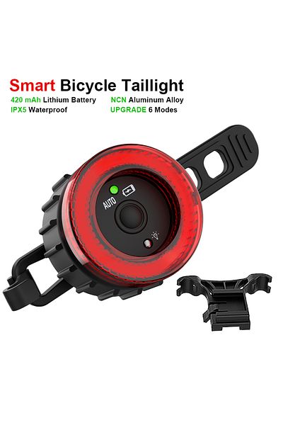 Choice Super 3 New Bicycle Smart Auto Brake Sensing Light Waterproof LED Charging Cycling Taillight Bike Re