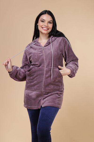 mervemoda Γυναικείο σετ 2 τεμαχίων με κουκούλα Ultrasoft