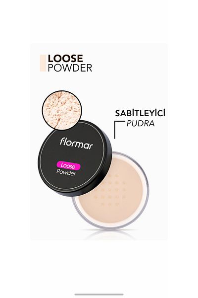 Flormar Stabilizer Powder 02 Light Sand - Loose Powder