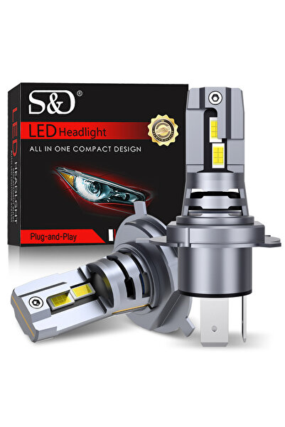 Choice مصابيح أمامية LED Canbus H4 40000LM 9003 HB2 شعاع منخفض عالي 120 واط أ...